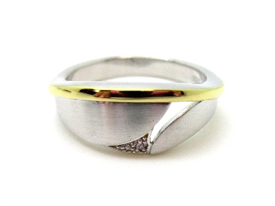 Trend Style - Ring Silber vergoldet